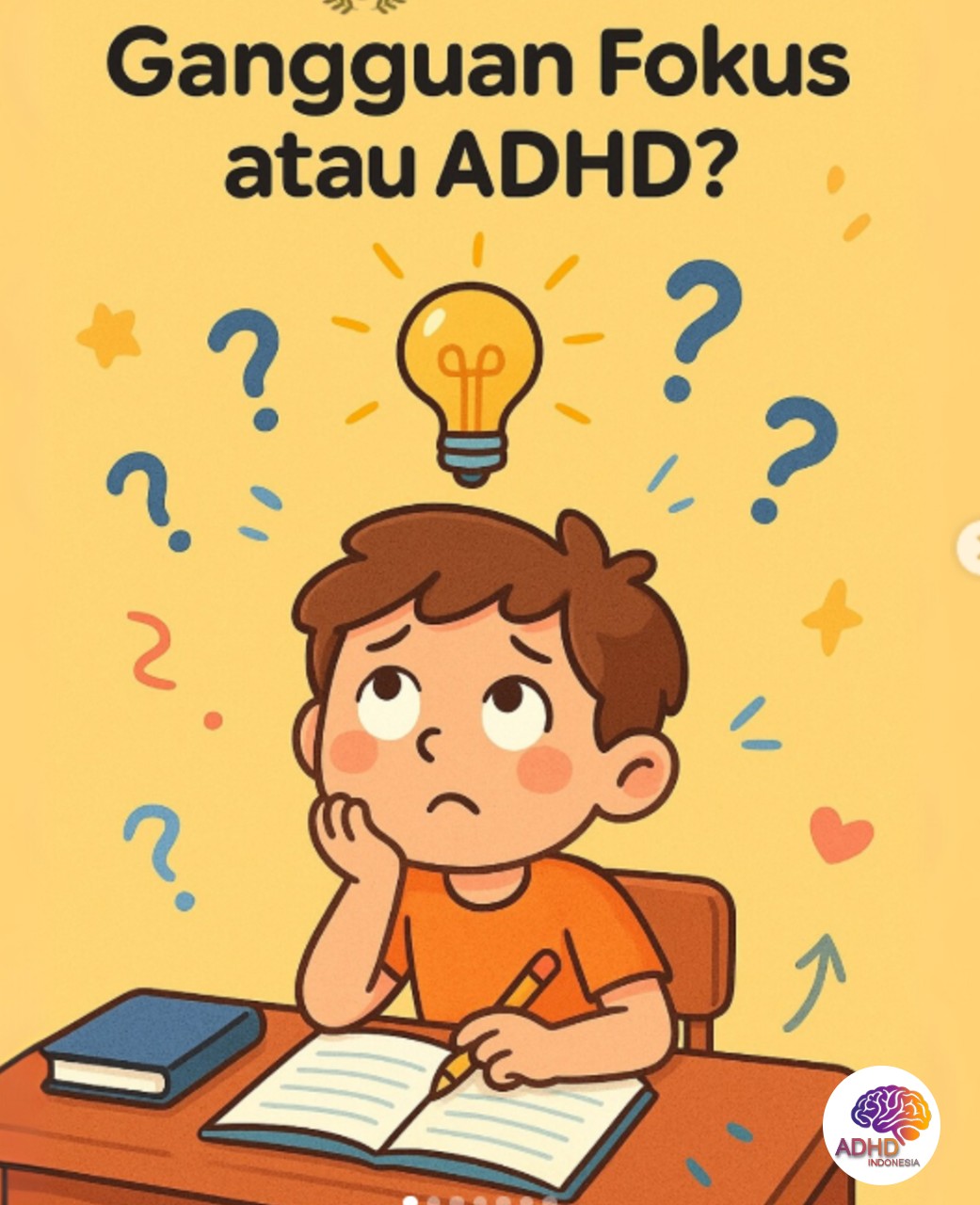 ADHD dan Kesulitan Fokus Anak: Edukasi untuk Keluarga di Kabupaten Halmahera Tengah