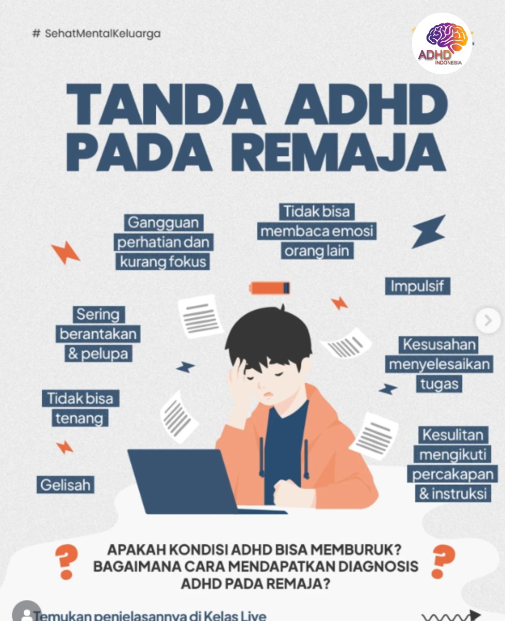 Screening ADHD Non-Diagnostik: Edukasi Awal bagi Orang Tua di Kabupaten Halmahera Tengah
